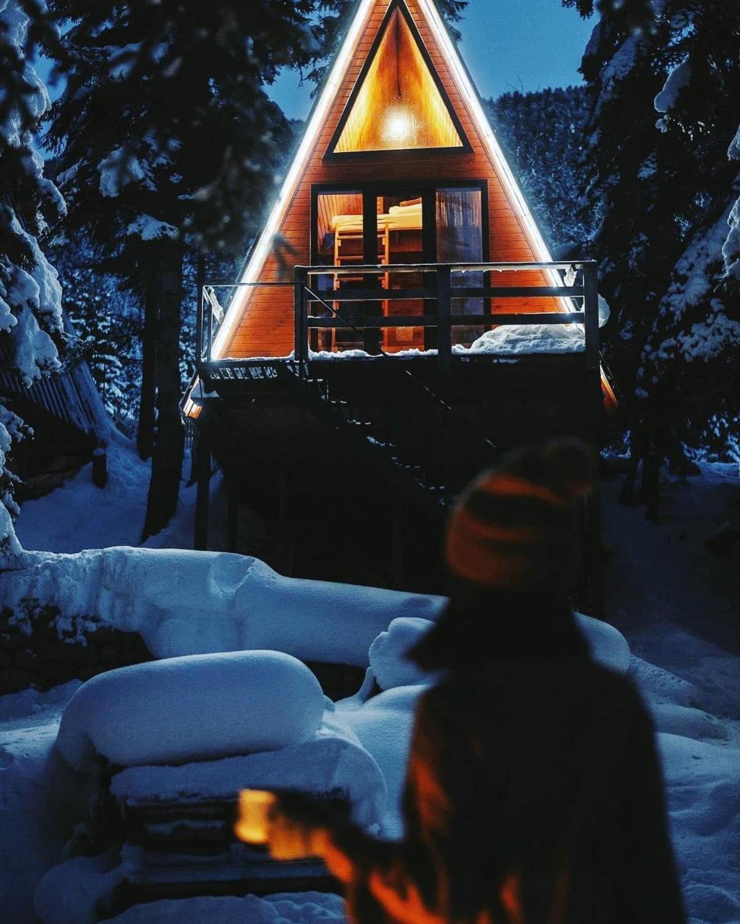 Bude Mestia Cottages Екстериор снимка